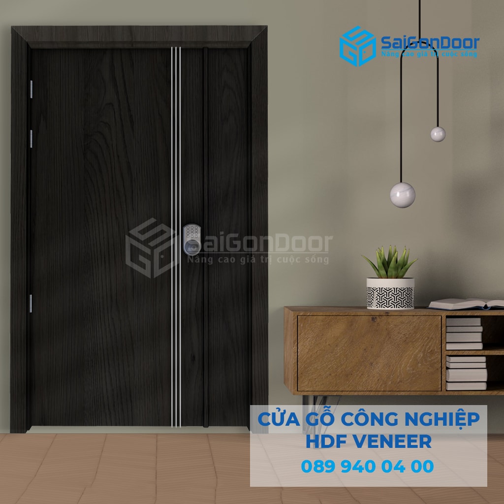 Cửa gỗ công nghiệp MDF đẹp - hot theo xu hướng 2021