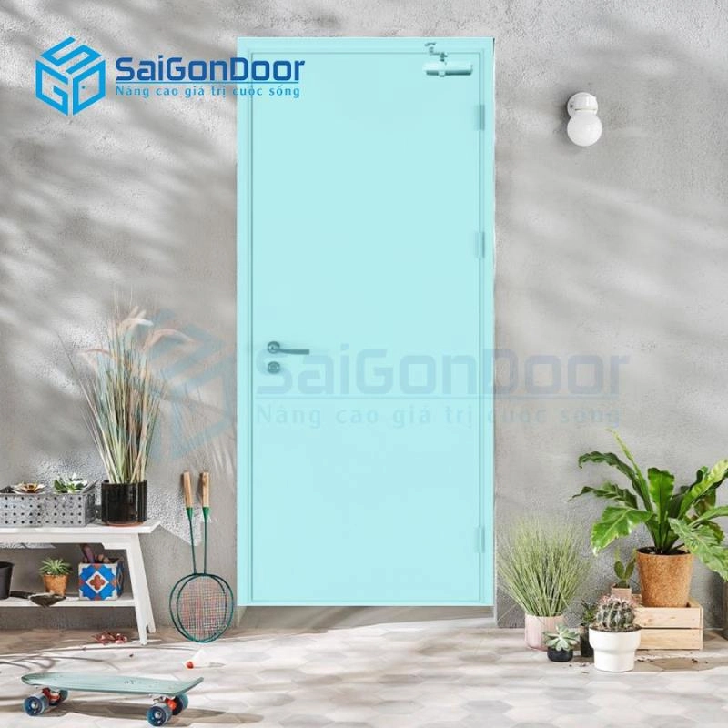 Cửa chống cháy mở 2 chiều với cửa chống cháy mở 1 chiều
