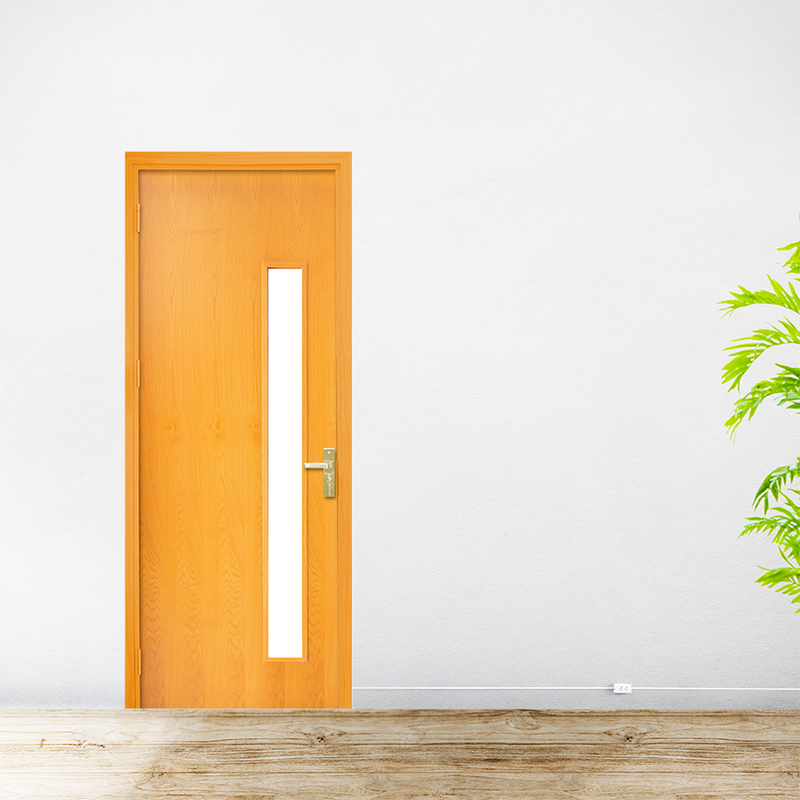 Cửa Gỗ MDF Veneer P1G-XOAN DAO