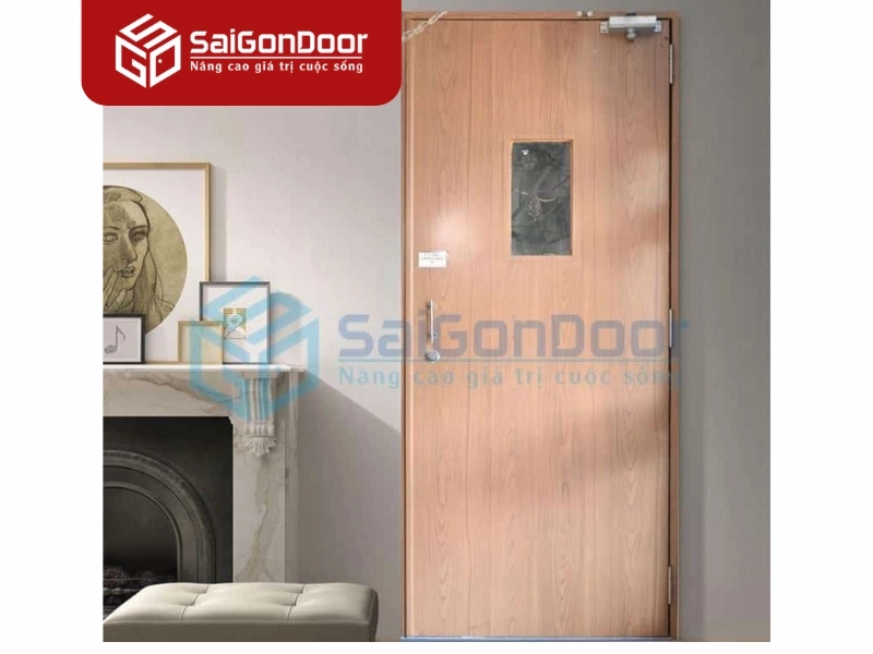 So sánh cửa gỗ chống cháy MDF với cửa thép chống cháy