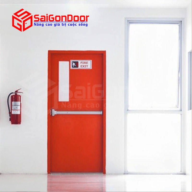 Cửa Thép Chống Cháy Xã Nhuận Đức