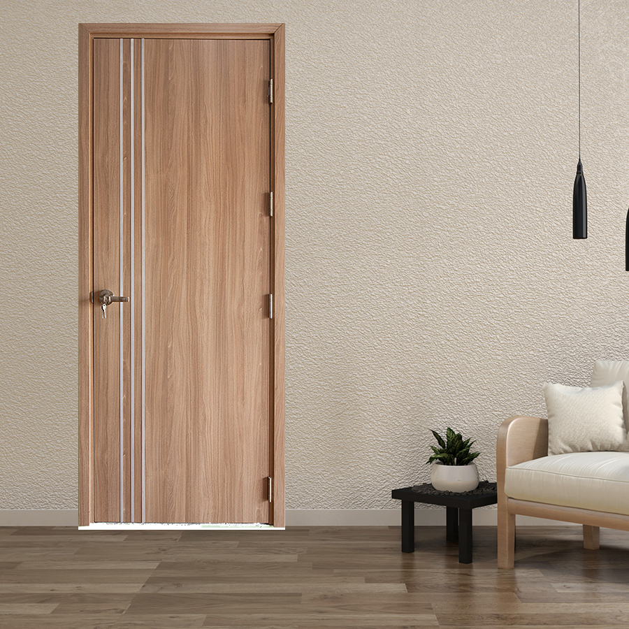 CỬA GỖ NHÀ TẮM SGD Cua go MDF Melamine P1R3-1