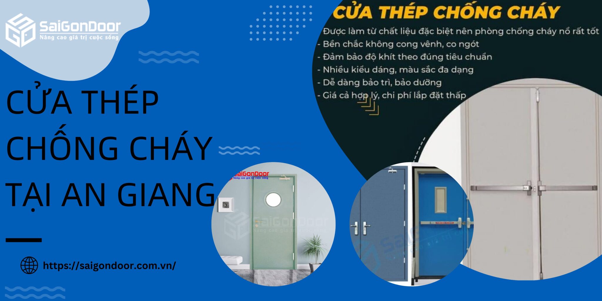 Cửa thép chống cháy tại An Giang: 3+Tiêu chuẩn và phân loại