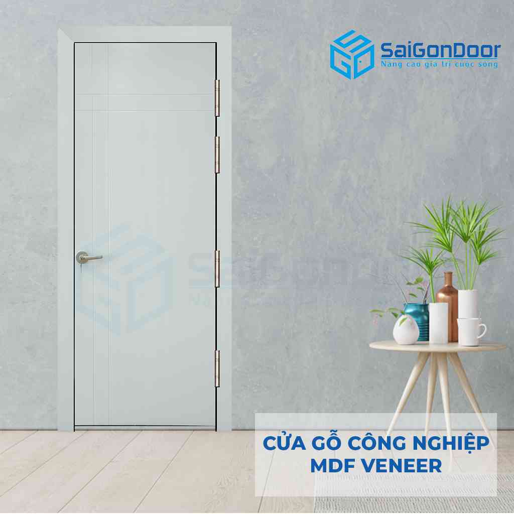 CỬA GỖ CÔNG NGHIỆP MDF VENEER P1R4 -C1