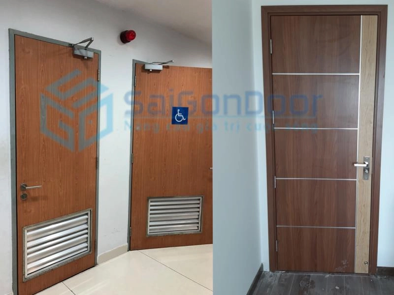 Ưu điểm nổi bật của cửa MDF phủ veneer