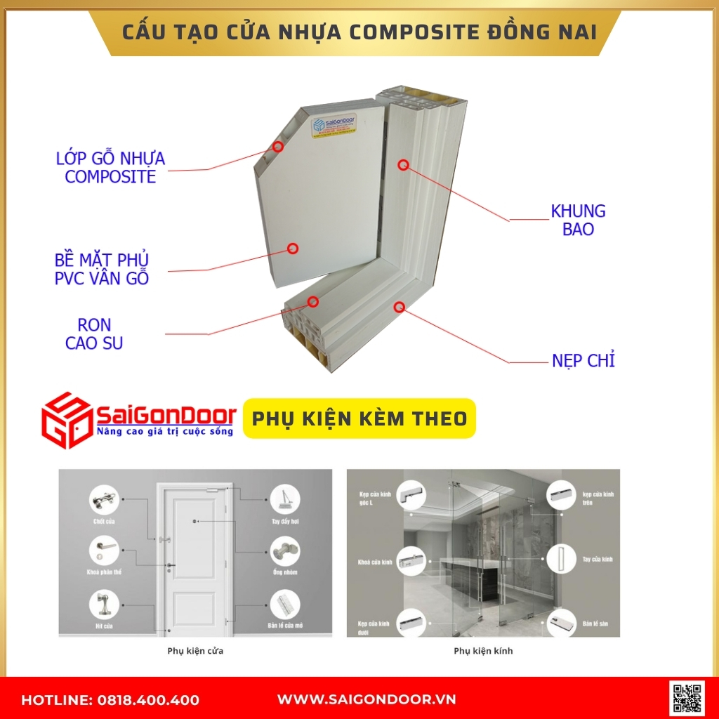 Cấu Tạo Cửa Nhựa Composite 