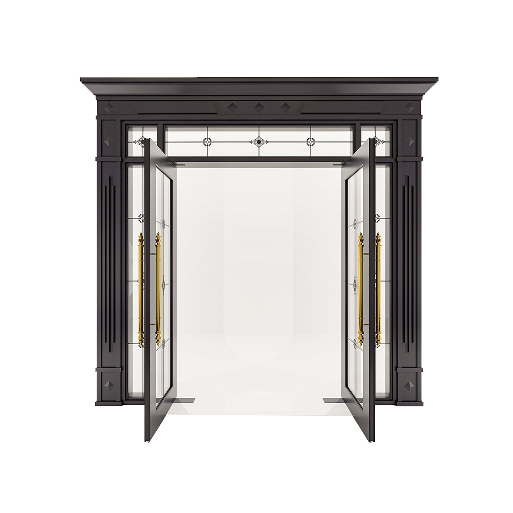 Cửa Nhôm Vân Gỗ 73