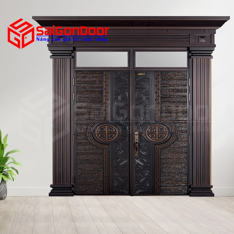 Những phụ kiện đi kèm của cửa
