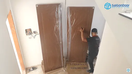 Quy trình mua và lắp đặt cửa nhựa composite SaigonDoor tại Vĩnh Hội