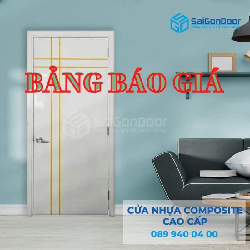 Báo giá cửa nhựa composite mới nhất 2021