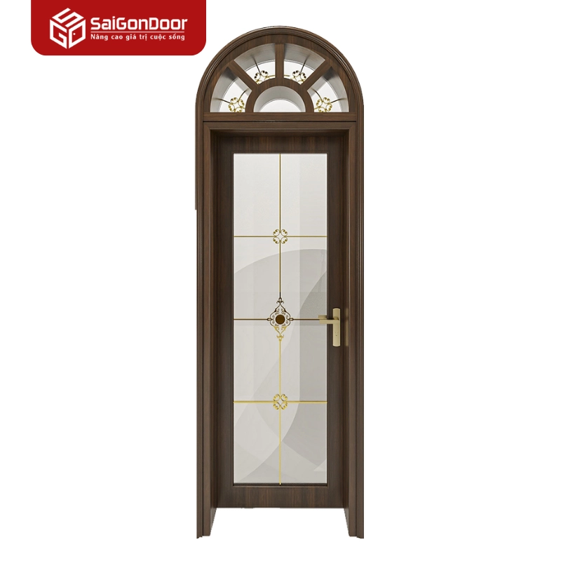 Cửa nhôm vân gỗ SGD CNVG-14