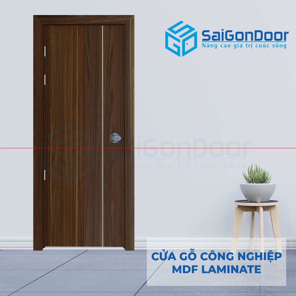 CỬA GỖ CÔNG NGHIỆP MDF LAMINATE P1R111