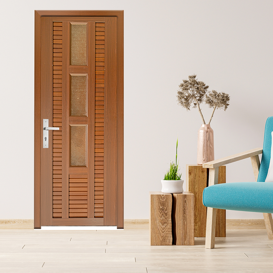 Mẫu cửa nhựa nhà vệ sinh YC-45