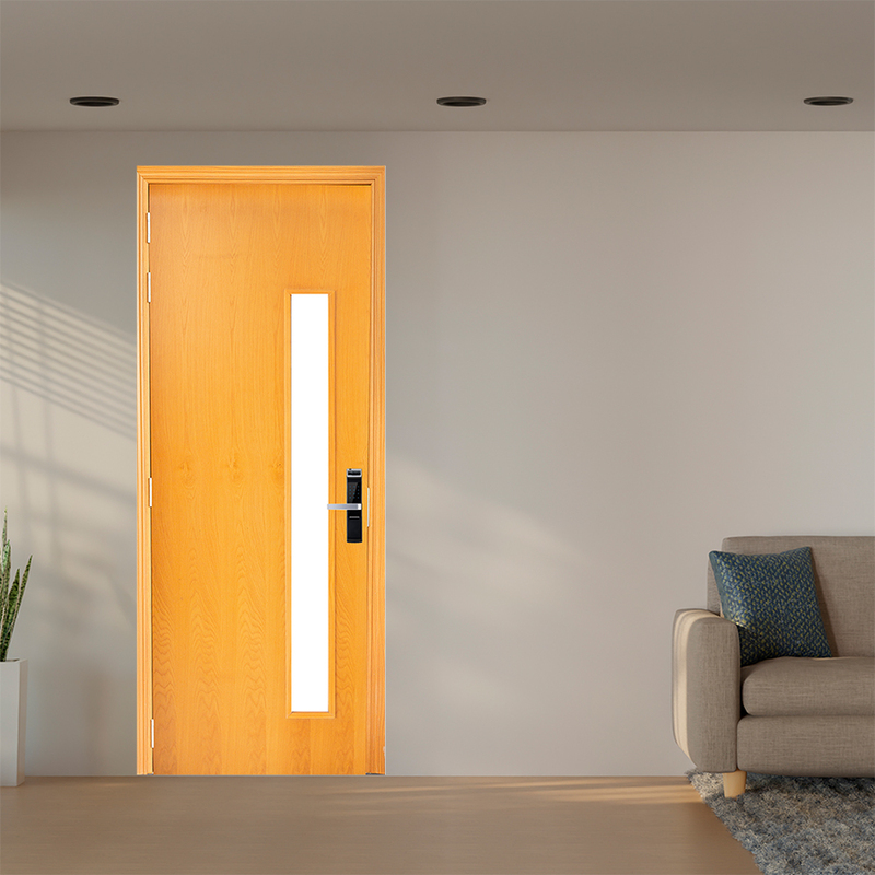 Cửa Gỗ MDF Veneer P1GL-OAK