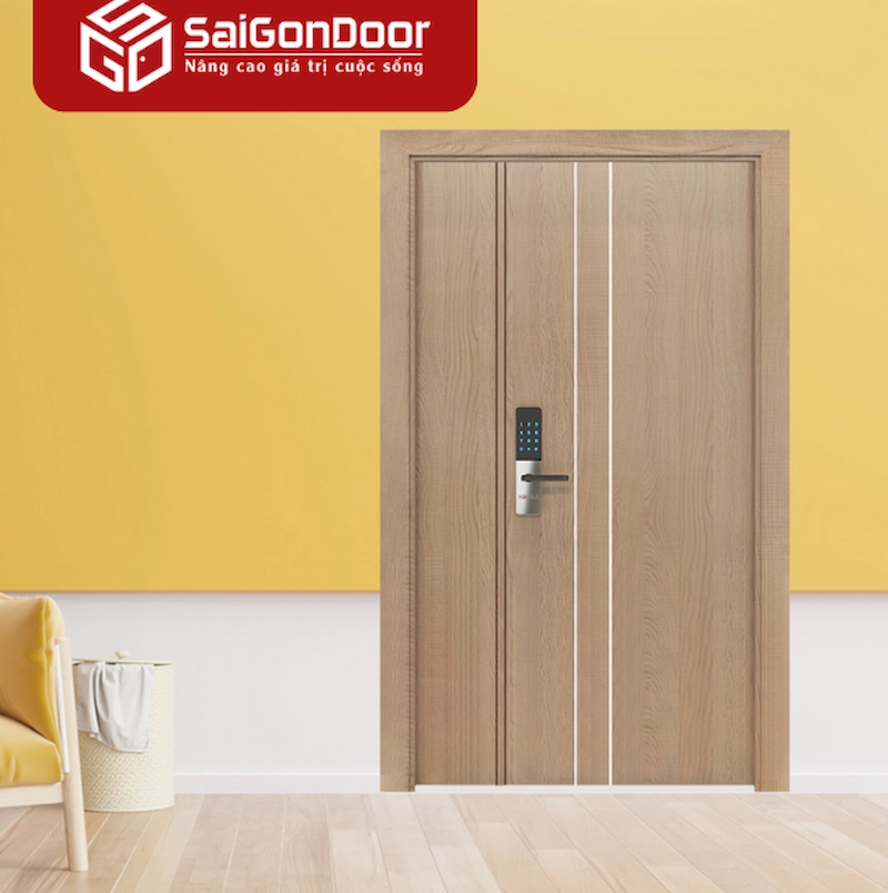 cửa gỗ công nghiệp cách âm 