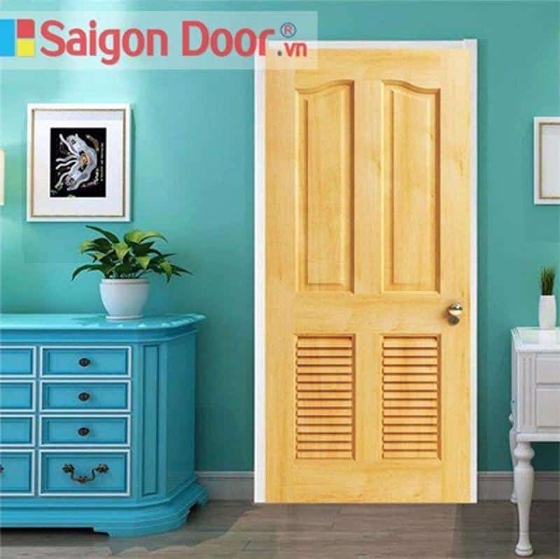 Mẫu cửa gỗ tự nhiên cao cấp mới nhất tại SaiGonDoor