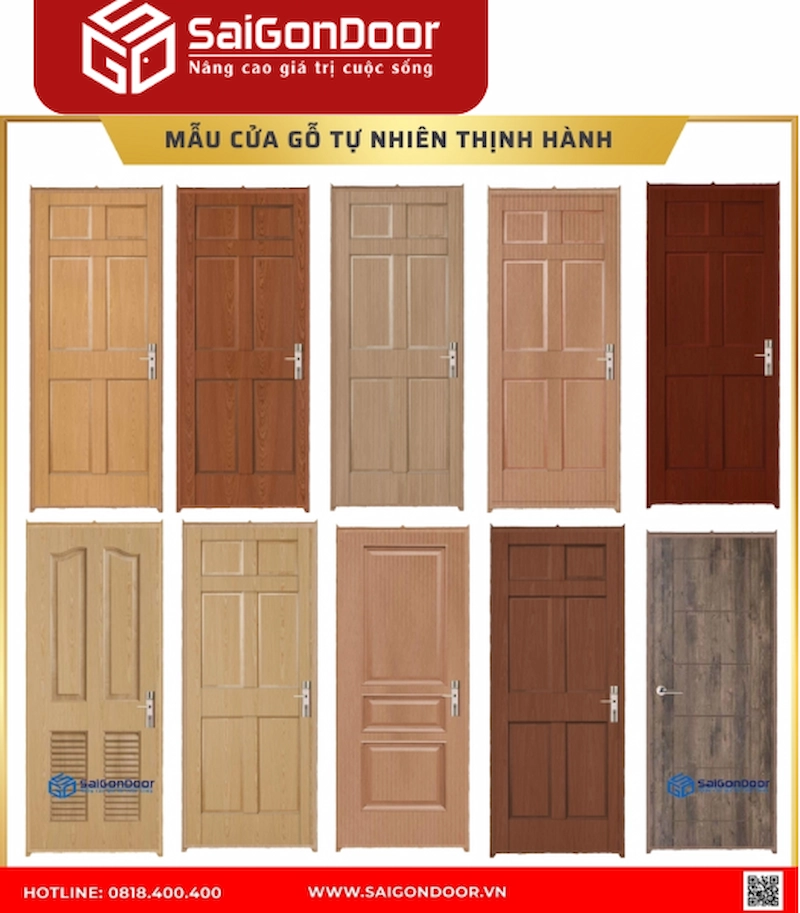 Saigondoor – Giải pháp cung cấp và thi công cửa gỗ tự nhiên chuyên nghiệp