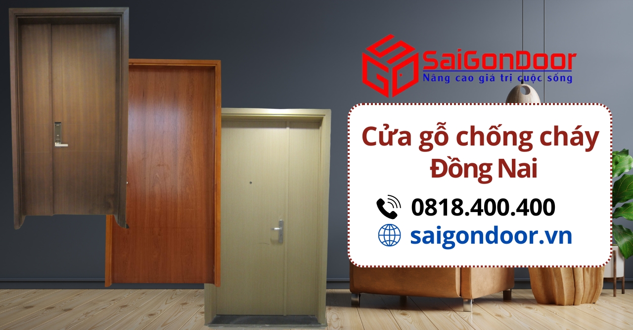 Báo giá thi công cửa gỗ chống cháy Đồng Nai