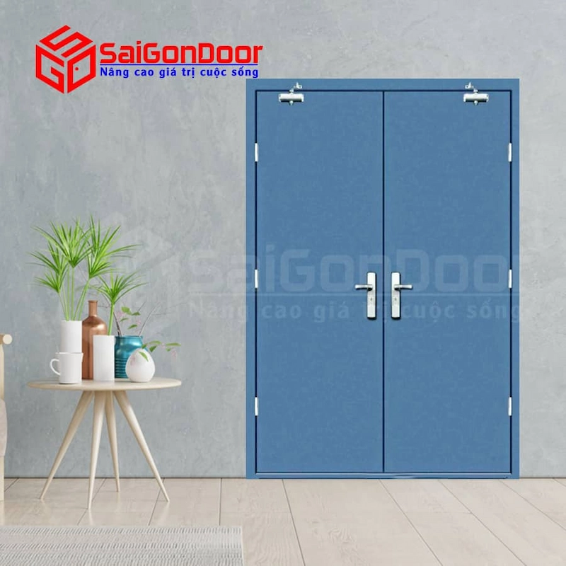 Yếu tố kỹ thuật và vật liệu ảnh hưởng đến giá cửa thép chống cháy