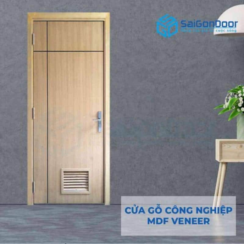 Cửa gỗ cao cấp được sử dụng rộng rãi ở các chung cư, căn hộ