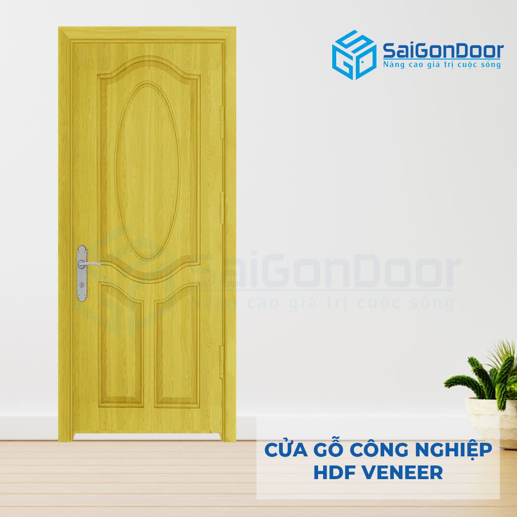 Cửa Gỗ Công Nghiệp HDF Veneer SGD 3A ash (1)