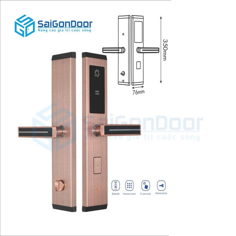 Khóa cửa KL 667 Copper