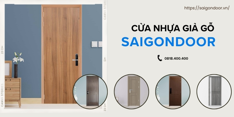 Mua cửa nhựa giả gỗ tại Sài Gòn Door 