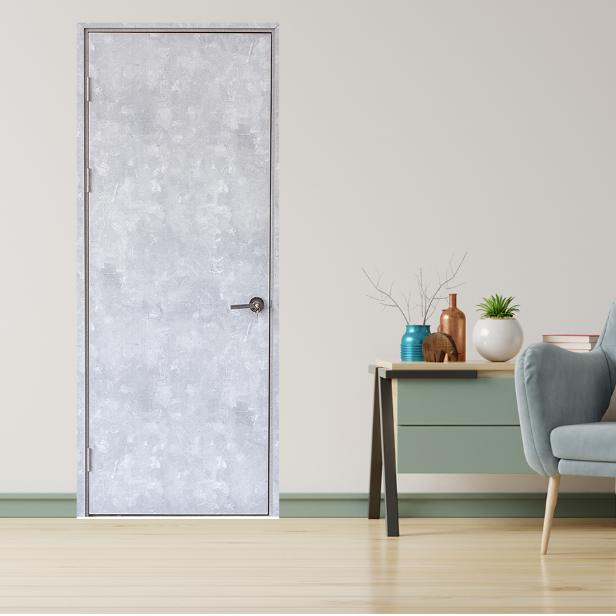 CỬA GỖ PHÒNG NGỦ PN MDF melamine P1 van da