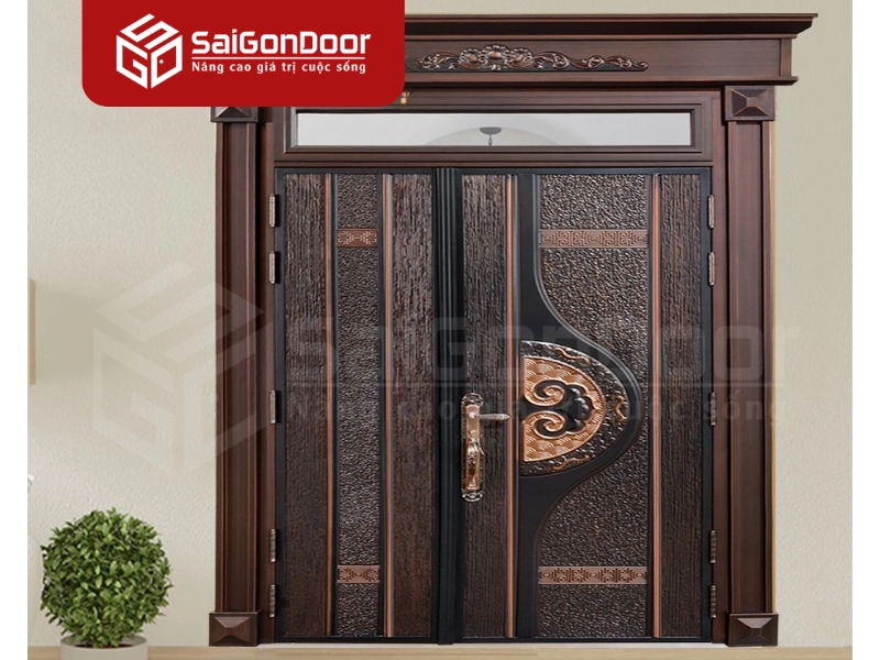 Phân loại cửa thép vân gỗ theo màu sắc và vân gỗ