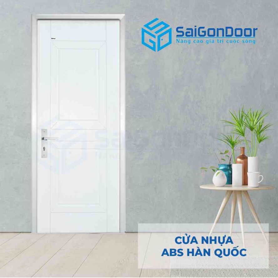 Cửa nhựa Hàn Quốc có màu sắc ổn định