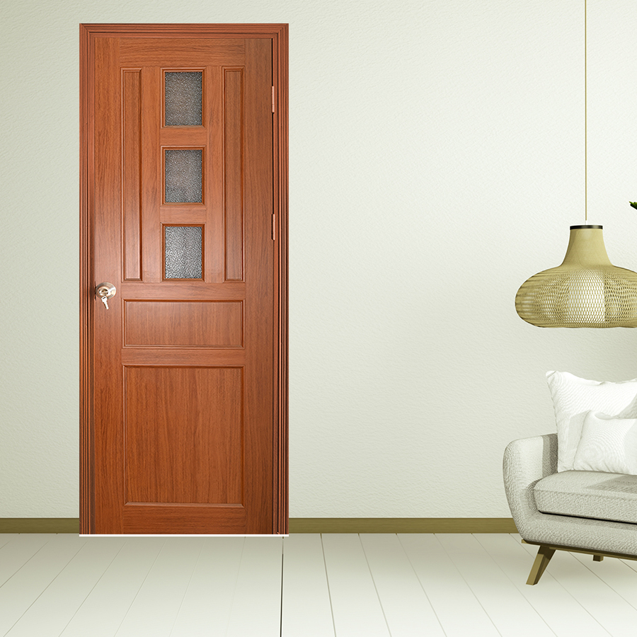 Mẫu cửa nhựa nhà vệ sinh YB-42