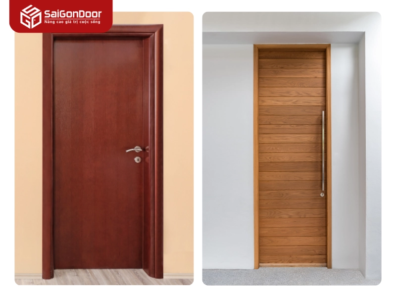 Báo giá các loại cửa gỗ công nghiệp phổ biến tại Phường Tân Sơn Nhì