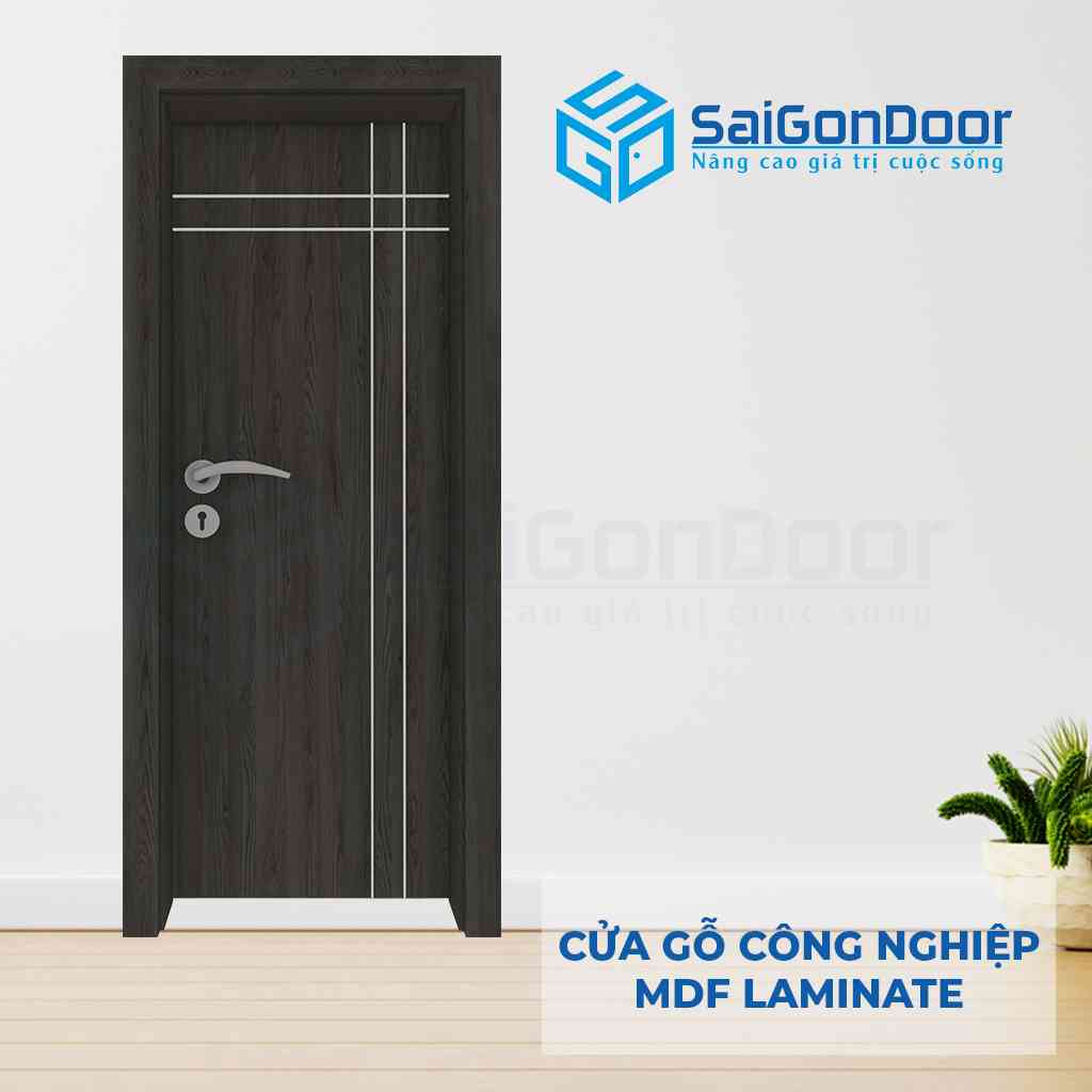 Cửa gỗ MDF Laminate P1R4s SGD