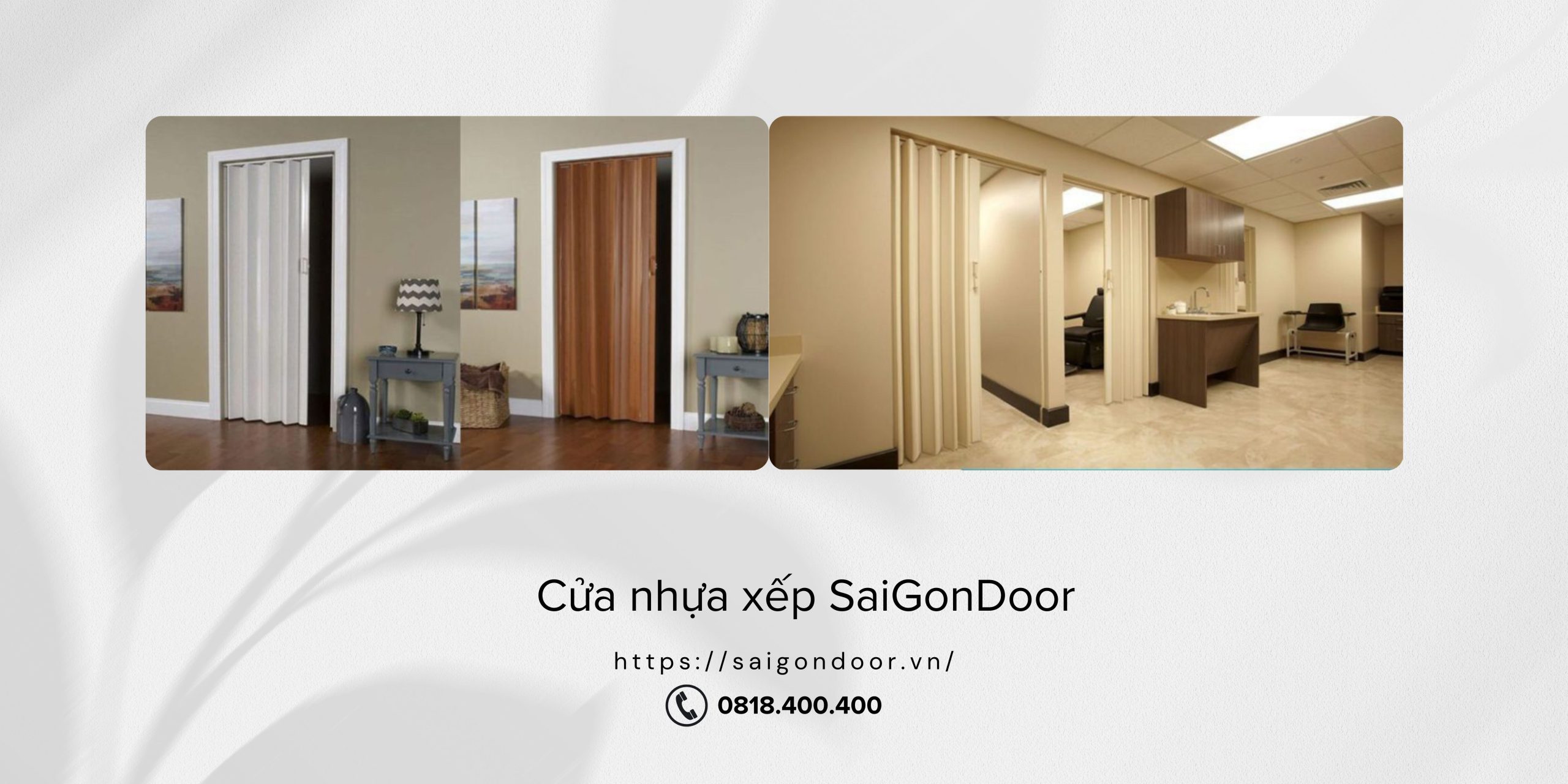 Cửa nhựa xếp cao cấp tại SaiGonDoor