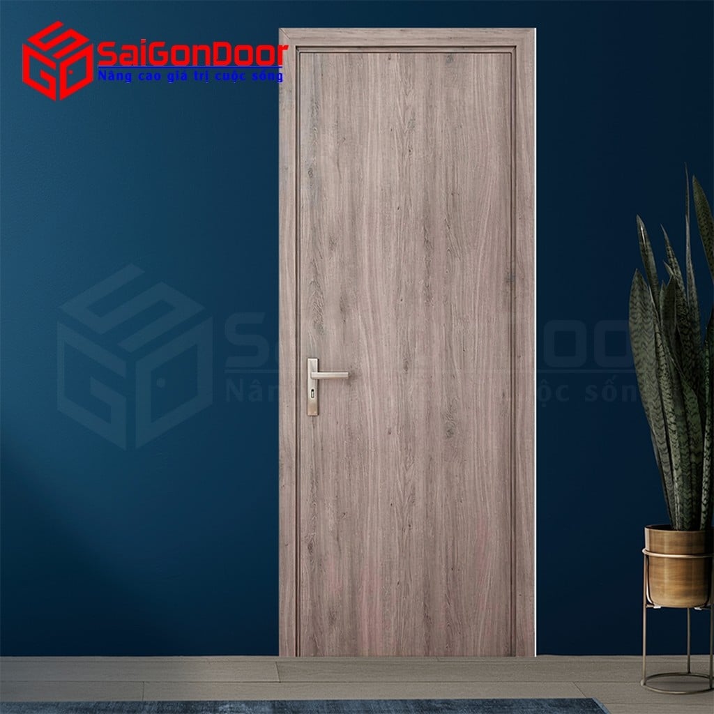 Cửa gỗ công nghiệp MDF Melammine P1-2