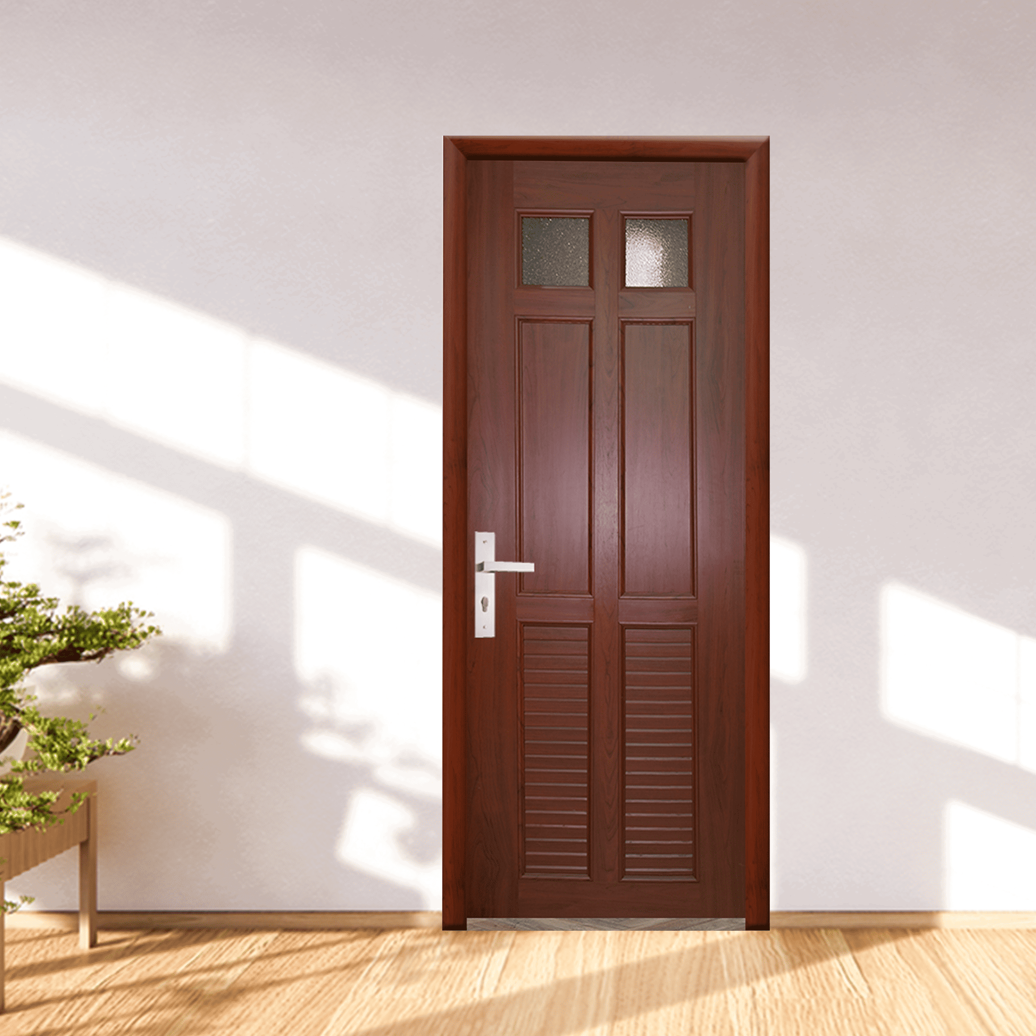 Cửa nhựa giả gỗ MB-46