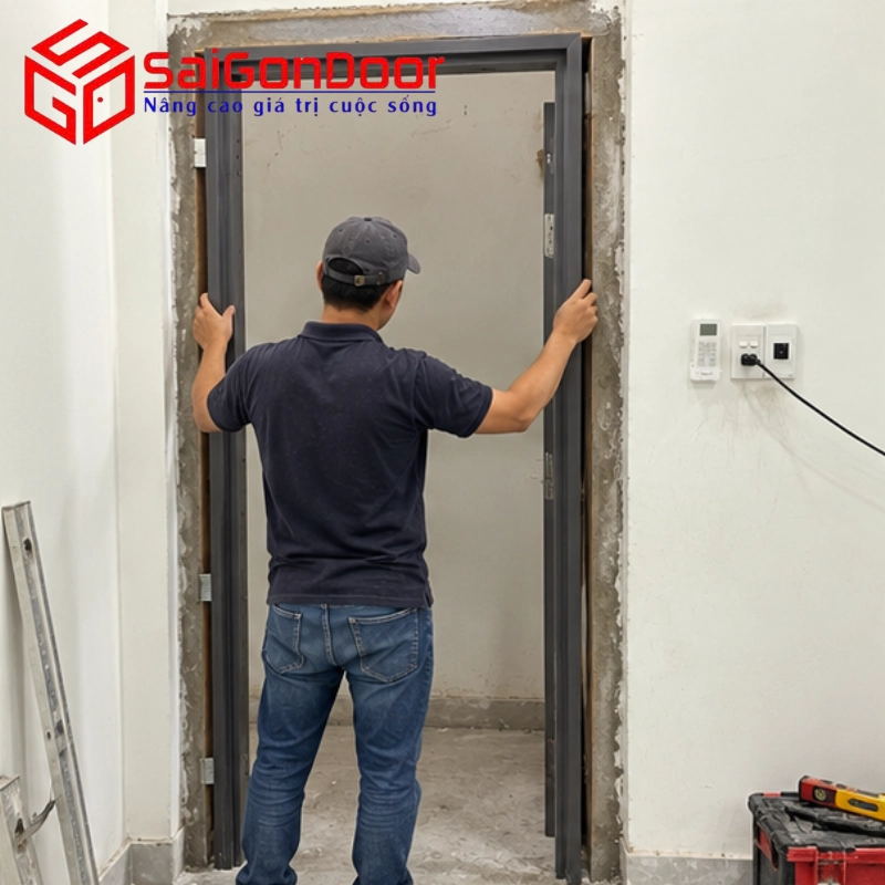 Chi tiết triển khai thi công lắp đặt cửa in UV tại phường Đông Hòa Bình Dương