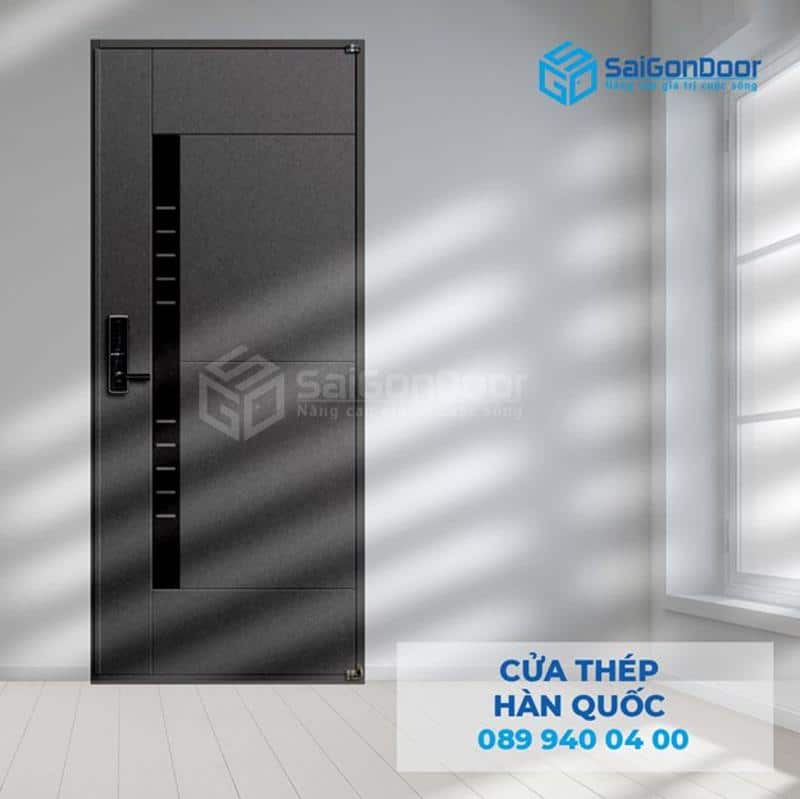 Cửa thép hà quốc sang xịn mịn