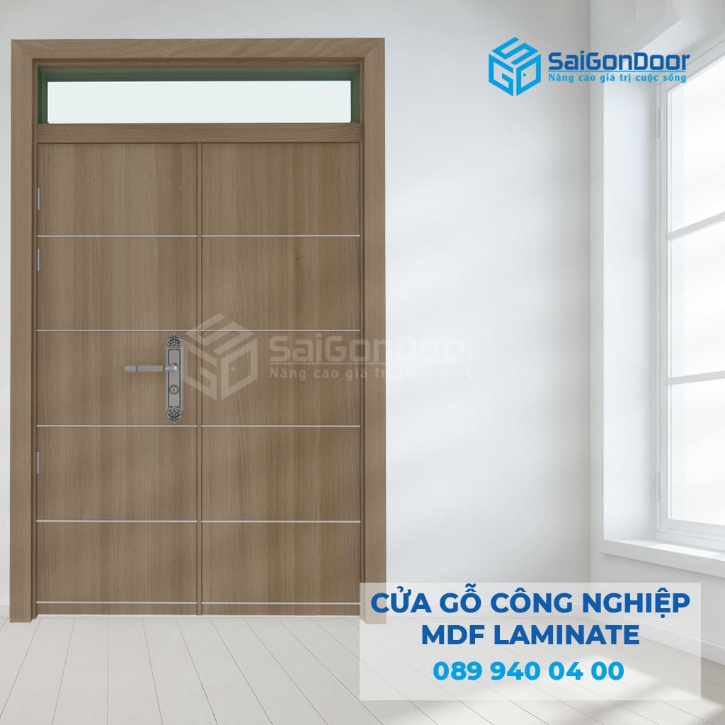 Saigondoor địa chỉ cung cấp giá cửa gỗ công nghiệp TPHCM chỉ 1.700.00đ/bộ