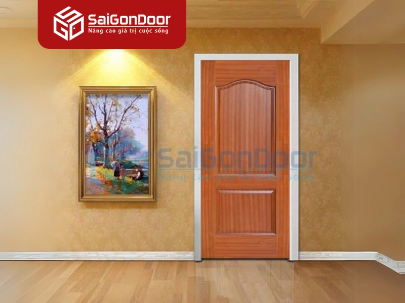 Cửa thép chống cháy vân gỗ