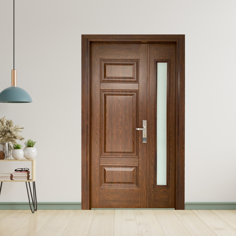 Cửa Thép Vân Gỗ SGD-KM.TVG-2CL-7
