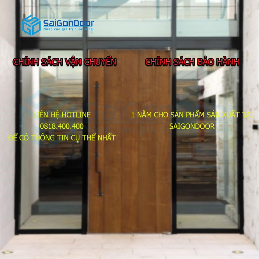 Chính sách vận chuyển và bảo hành tại SaiGonDoor