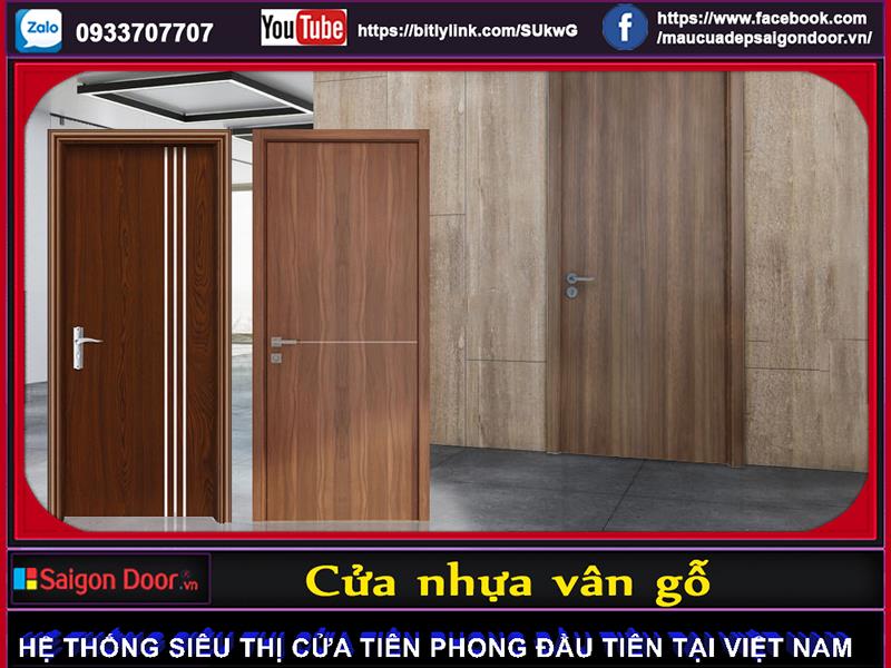 Nên lắp đặt cửa nhựa giả gỗ hay cửa gỗ tự nhiên cho gia đình?