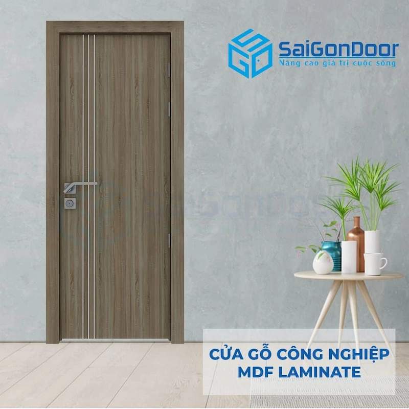 Cửa gỗ công nghiệp MDF Laminate P1R3