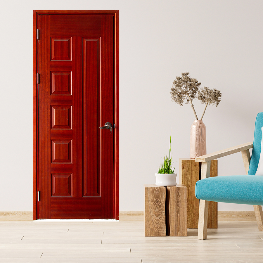 CỬA GỖ NHÀ TẮM SGD Cua go HDF Veneer 6B-cam xe