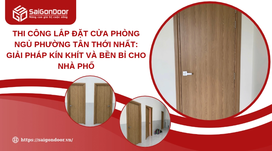 Thi Công Lắp Đặt Cửa Phòng Ngủ Phường Tân Thới Nhất: Giải Pháp Kín Khít Và Bền Bỉ Cho Nhà Phố