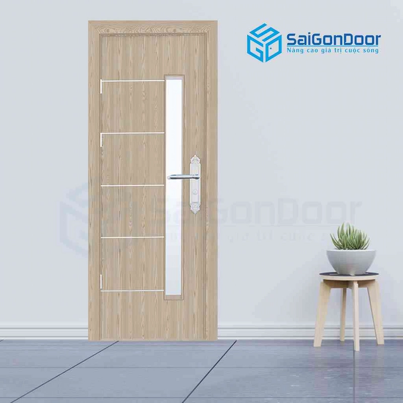 Cửa nhựa composite SGD-P5CNG1S