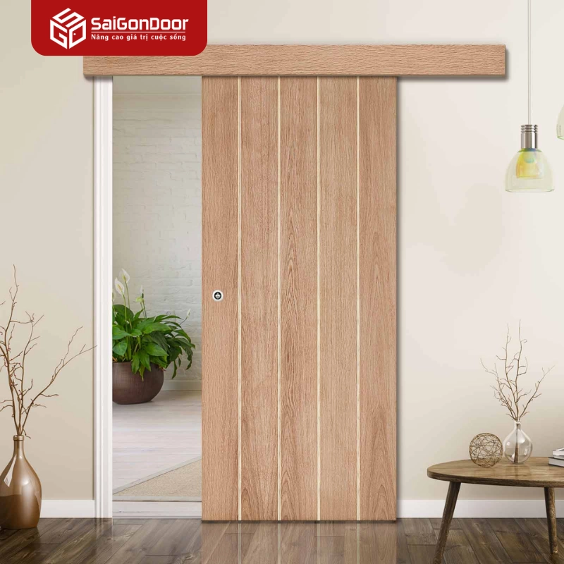 Quy trình báo giá và lắp đặt cửa lùa gỗ tại Sài Gòn Door