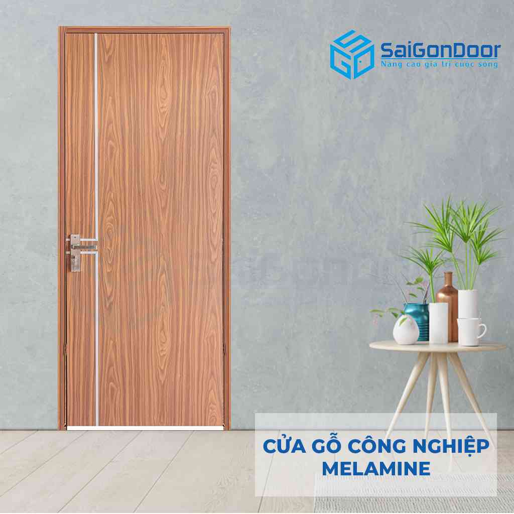 CỬA GỖ CÔNG NGHIỆP MDF MELAMINE P1R11