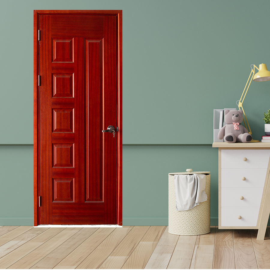 CỬA GỖ NHÀ TẮM SGD Cua go HDF Veneer 6B-cam xe